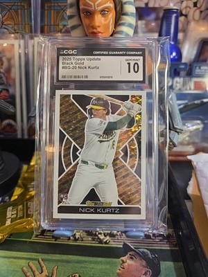 2025 Topps Update Series - Topps Black Gold Nick Kurtz #BG-20 (RC