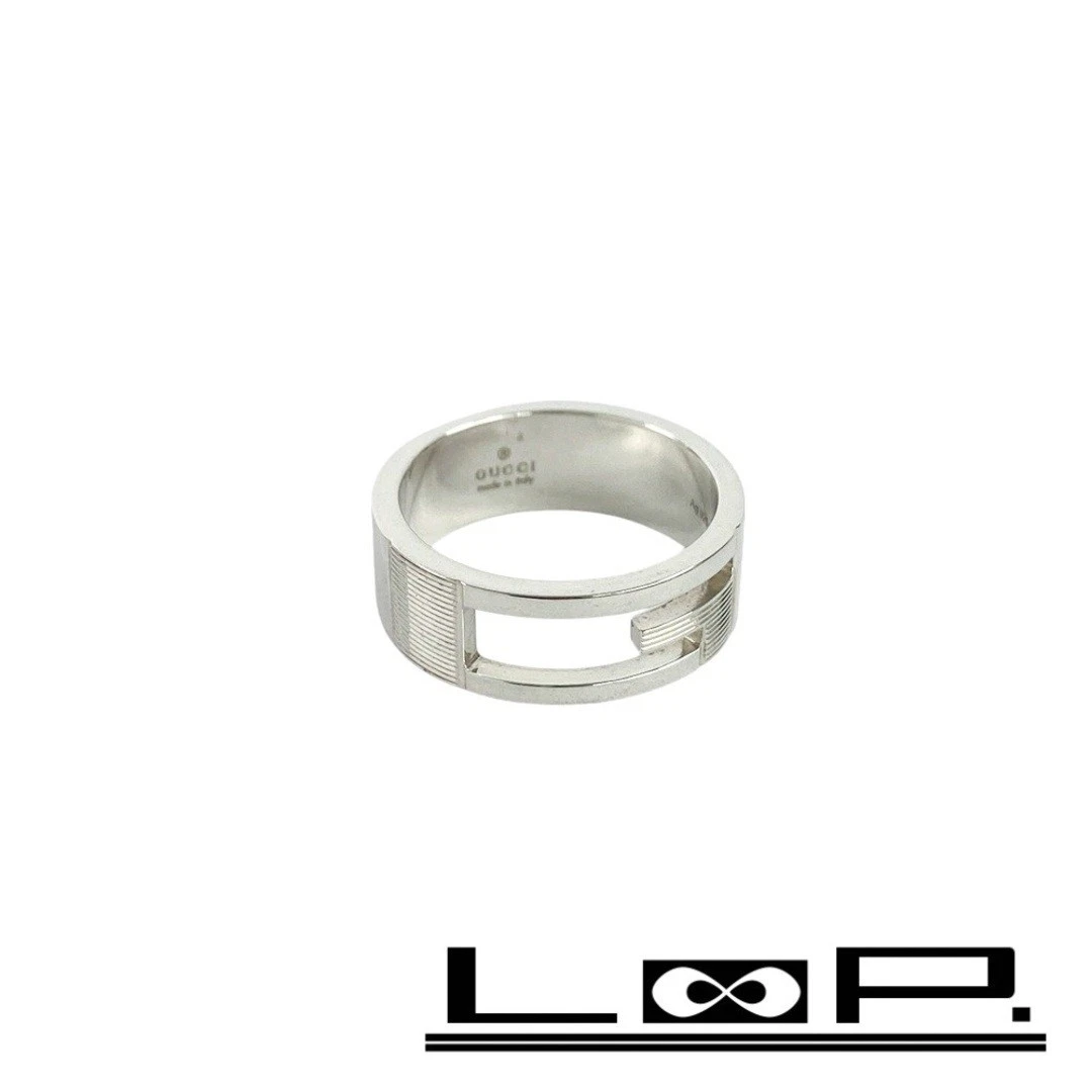 Accessorio anello Shindo Gucci marca G argento SV925 #21 〇 usato0