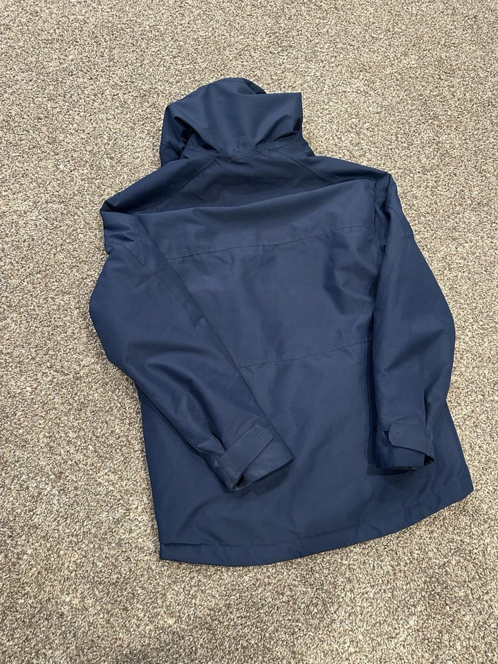 JAQUETA MASCULINA DE ESQUI SNOWBOARD O'NEILL EXILE TAMANHO S AZUL 5056 TINTA LARANJA - Imagem 4 de 4