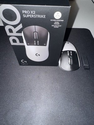 Logitech G PRO X2 SUPERSTRIKE Gaming-Maus kabellos 32000 DPI 910-007776