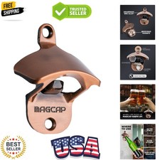 Outdoor Bottle Opener Wall Mounted - Style Magnetic Beer Bottle Opener that C...