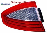 Abakus 431-1974L-UE Heckleuchte Links RüCklicht Hecklicht RüCkleuchte