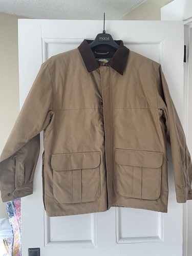 Cabela's Men's Large Regular Duck Canvas Hunting Field Jacket - Fleece Lined