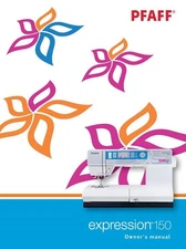 PFAFF Expression 150 Instructions User Guide Manual COLOR COPY