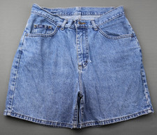 Vintage Women's Lee Jean Shorts High Rise Cotton USA Made Size 12 Med Msr 31x5