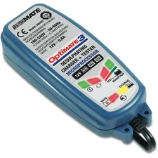 Optimate 3 TM430 Lead Acid Battery Maintainer Charger 12V Motorcycle Car