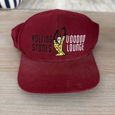 Vintage 1994 Rolling Stones Voodoo Lounge SnapBack Hat Cap Brockum 90s