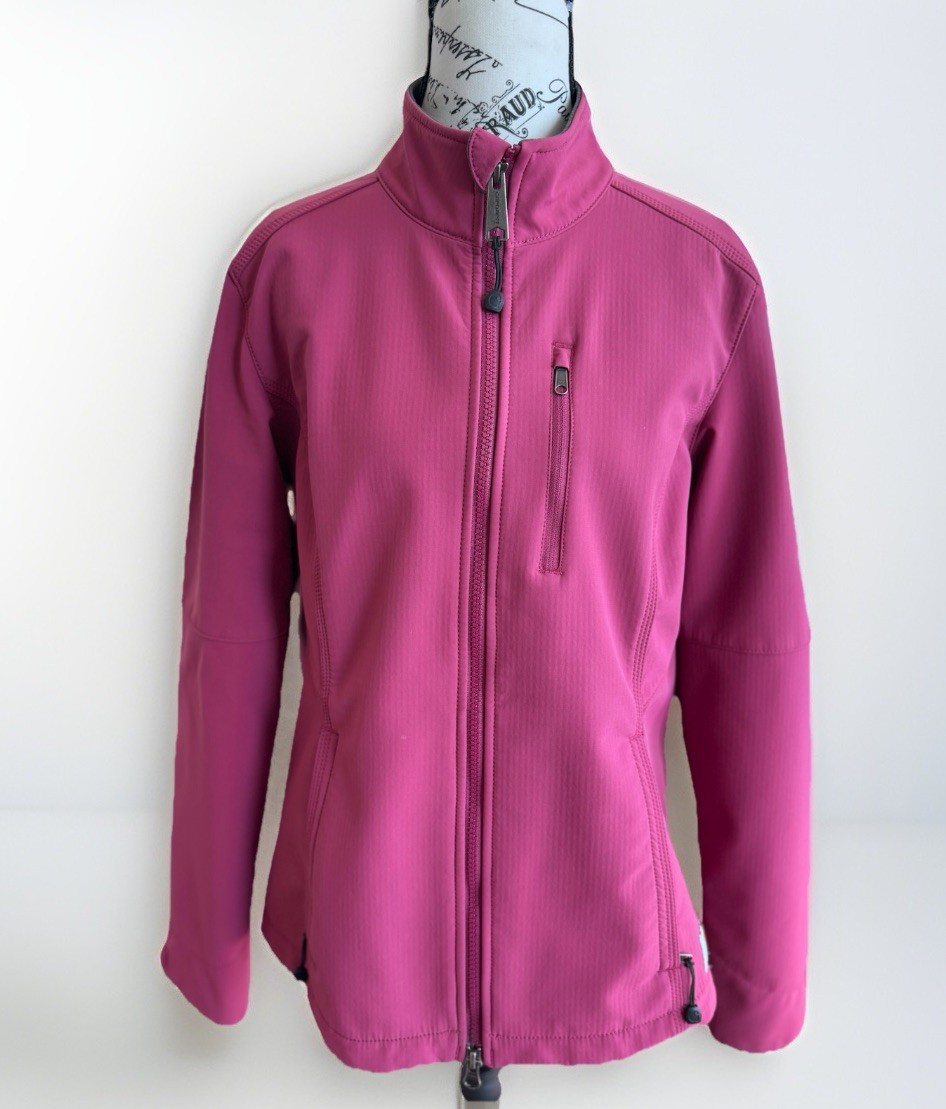 Carhartt Denwood Pink Raspberry Water Repellent Full Zip Jacket Women’s Size M