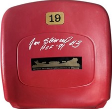 Kansas City Chiefs Jan Stenerud Signed Arrowhead Seatback Beckett Certified
