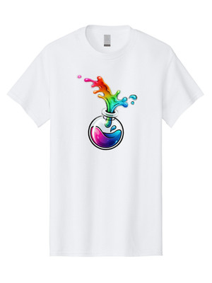 Potions Mens Graphic Tee, 100% Cotton, Casual Summer Wear