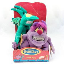 Mattel Rare Disney Hercules Pain  Panic Talking Plush Toy