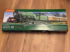 Hornby R1255 Train Set - Flying Scotsman OO Gauge Model Railway Set - Preowned