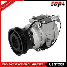 A/C AC Compressor with Clutch Compatible with Toyota RAV4 1998 1999 2000 L4 2.0L