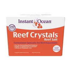 Instant Ocean Reef Crystals Reef Salt, Enriched Formulation for Aquariums, 200G