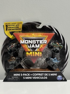 Monster Jam Mini Truck Set BONUS SURPRISE MINI Inside