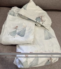 Pottery Barn Kids X Disney Frozen Twin Sheet Set - 100 Organic Cotton euc
