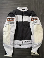 Icon Tarmac Mesh & Leather Motorcycle Jacket Men’s Size XL Asphalt Technologies