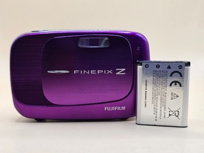 Fujifilm FINEPIX Z37 10.0MP Digital Camera Purple W/ Battery