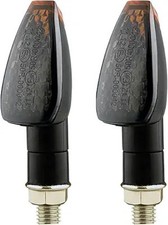 2Pcs 14 LED Universal Motorcycle Flowing Turn Signal Light Color: Select Color