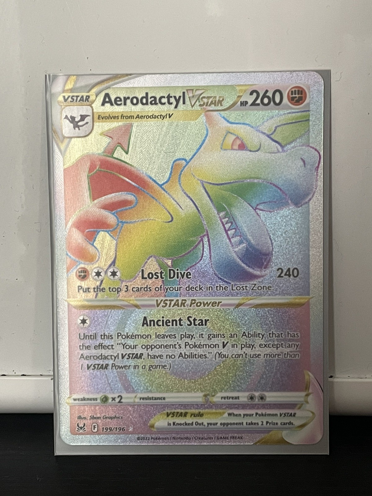 Aerodactyl VSTAR 2022 Sword & Shield: Lost Origin #199/196 Holo (Secret) Price Guide - Sports Card Investor Aerodactyl VSTAR 2022 Sword & Shield: Lost Origin #199/196 Holo (Secret) Price Guide - Sports Card Investor