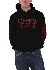 Cannibal Corpse Hoodie Butchered At Birth 2019 new Official Mens Black Pullover