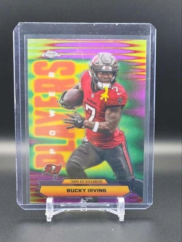 2025 Topps Chrome Bucky Irving Pink Refractor (RAW)