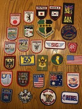 28 Vintage patches preowned