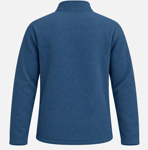 RARE NWT 100% Goldman Sachs TNF Deluxe Banker Half Zip Office Pullover Blue L image 2