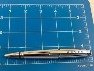 Judd's Excellent Cross Edge Chrome Rollerball Pen Needs Refill