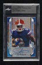 2021 Leaf Metal Draft Pre-Production Proof Blue Mojo 1/1 Trevon Grimes Auto 9ut