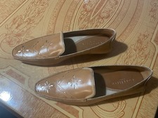 Vintage Cole Haan Tan/Gold Driving Loafers- 6B- New without Tags