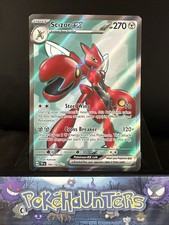 Pokemon Card Scizor EX 195/162 S&V Temporal Forces Full Art Ultra Rare Played