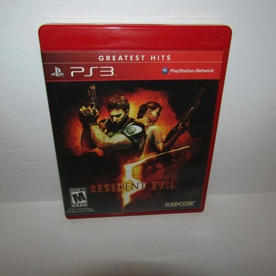 Resident Evil 5 PS3 Greatest Hits Sony PlayStation 3 Video Game
