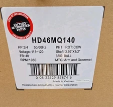 Factory Authorized Parts HD46MQ140 Motor - NEW Motor ARM AND GROMMIT