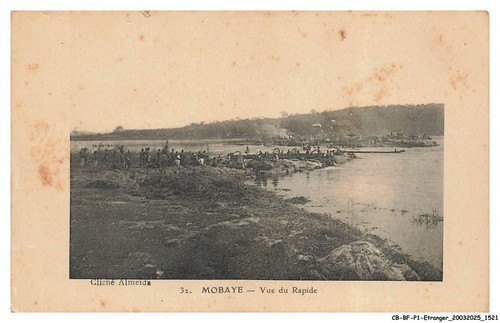 CB-BFP1-0762-CONGO - MOBAYE - Vue du Rapide | eBay