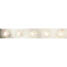 Progress Lighting 5-Light Polished Chrome Bath Vanity Light