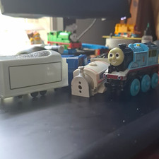 Thomas  Friends Mixed Lot Toy Trains with Locomotive  Tender, Multicolor