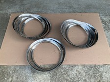 Lot Of 12 16 Inch Trim Rings Beauty Ring Wheel Covers Ford 