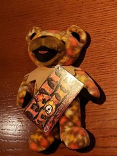1999 Grateful Dead FALL TOUR Beanie Bear w/ Tags by Liquid Blue