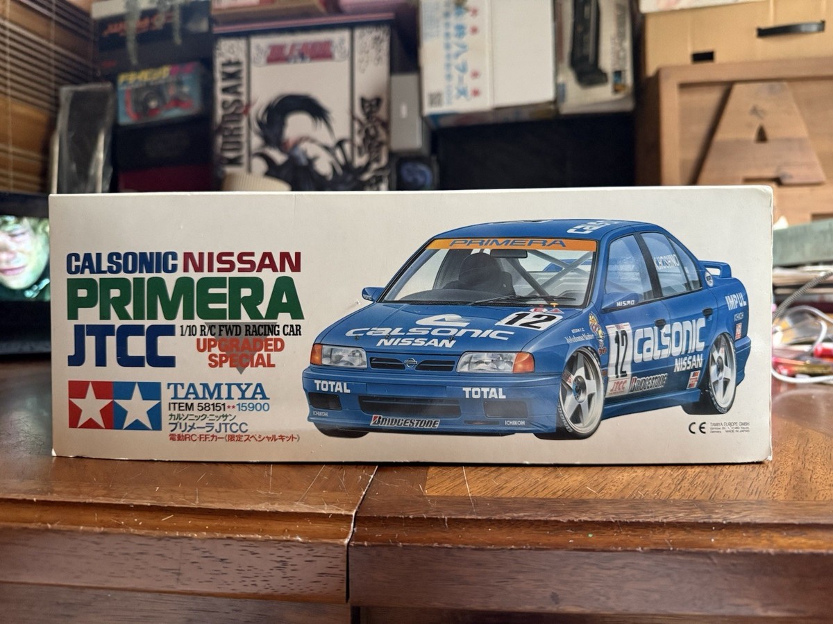 TAMIYA 1/10 RC F.F. Nissan Primera JTCC Limited SpecialKit (FF01