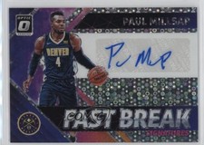 2018 Panini Donruss Optic Fast Break Signatures Paul Millsap #FB-PML Auto 01wi