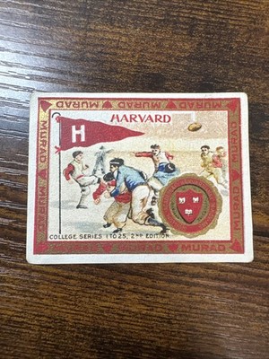 1910 Murad Cigarettes College Series T51 Harvard #8 (e) Football