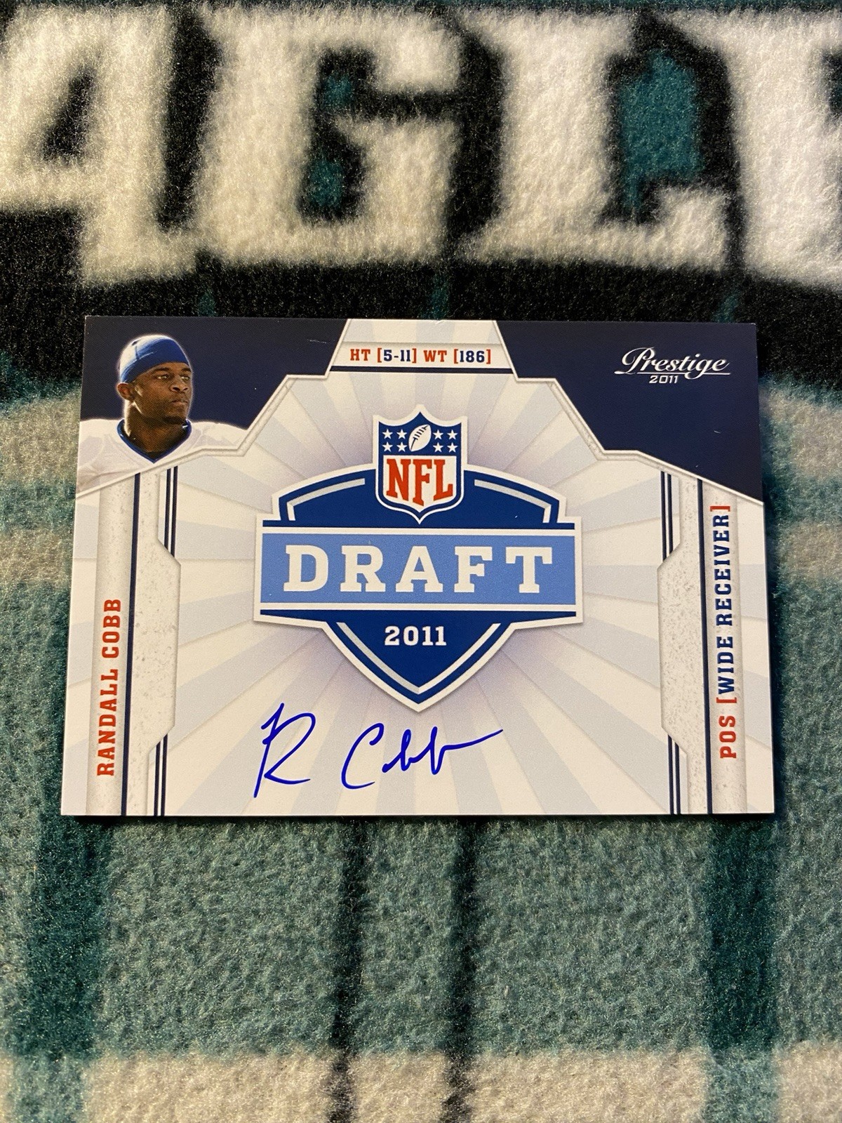Randall Cobb Panini Prestige NFL Draft #32 Autograph
