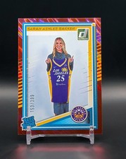 2024 Donruss WNBA Sarah Ashlee Barker Rated Rookie Red Lava /399 Sparks