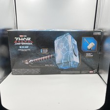 Marvel Legends Thor Love & Thunder Mighty Mjolnir Electronic Hammer.