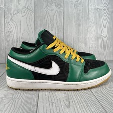 Air Jordan 1 Low Shoes Men Size 11.5 Holiday Special Green  Sneakers DQ8422-300
