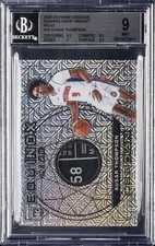 2023-24 PANINI OBSIDIAN EQUINOX GEAR VIBRANT MOJO #20 AUSAR THOMPSON BGS 9