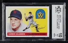 2006 Rookie of the Week Card Shop Promotion Harmon Killebrew BCCG 10 HOF 11z5. rookie card picture