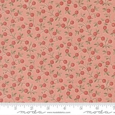 Fleur de Paris Pale Pink Vines by French General Moda 1/2 Yd 13995 16