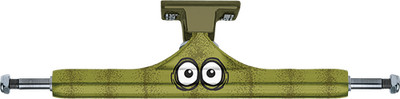 SLAPPY Heroin Pickle 10.5 ST1 Classic Hollow Green Skateboard Trucks 10.5'' Axle